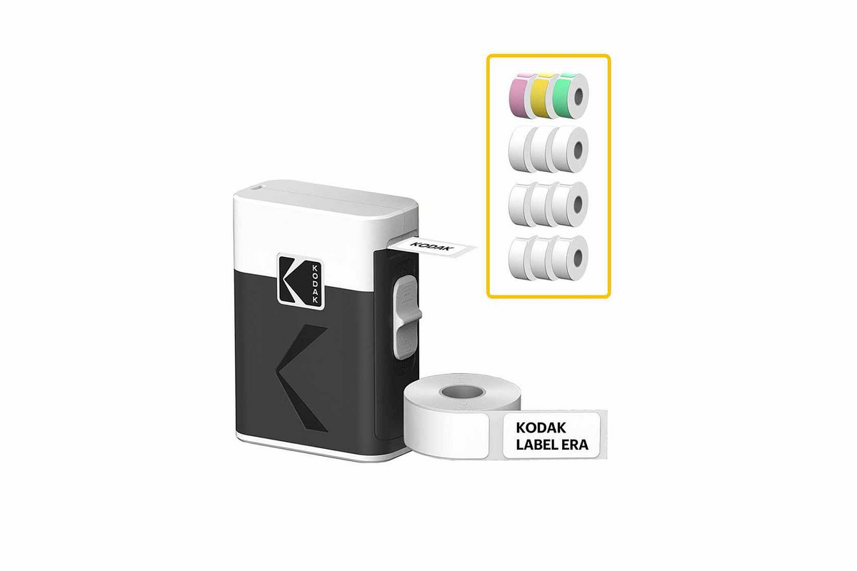 KODAK Label Era Instant Label Printer - Yellow