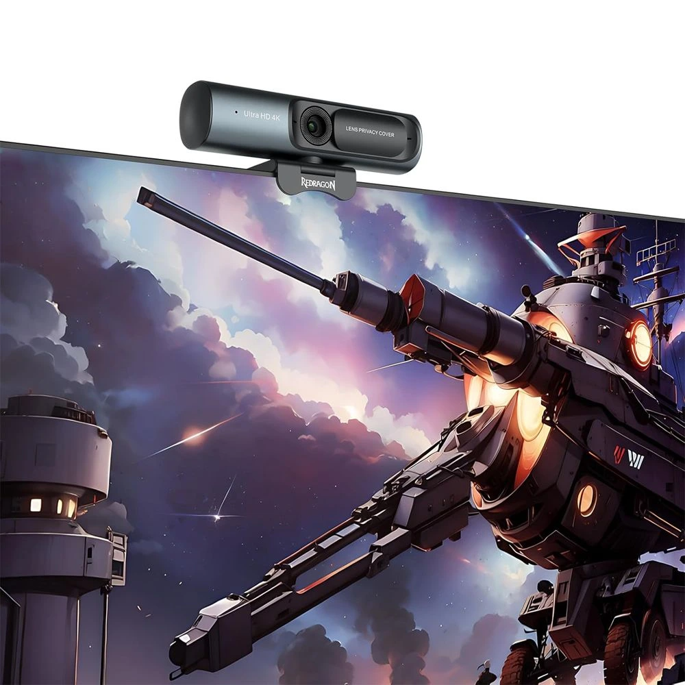 Redragon GW911 Cyberlens UHD 4K live stream Webcam