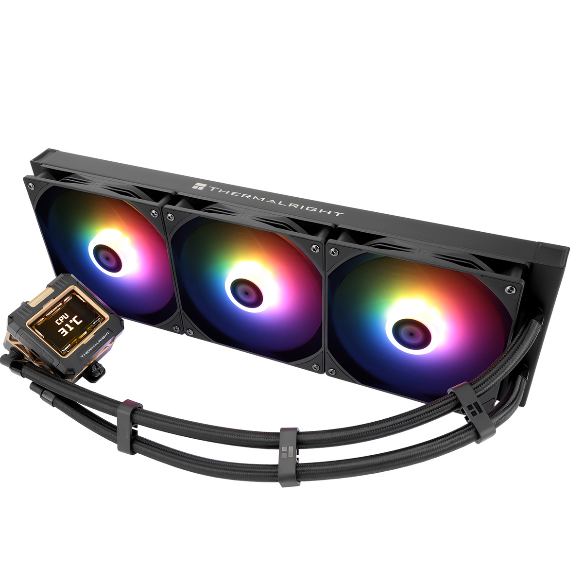 Thermalright Frozen WARFRAME 420 AIO Black ARGB LIQUED CPU COOLER