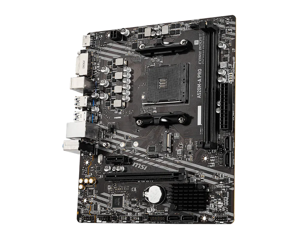 MSI A520-A PRO AMD AM4 MOTHERBOARD