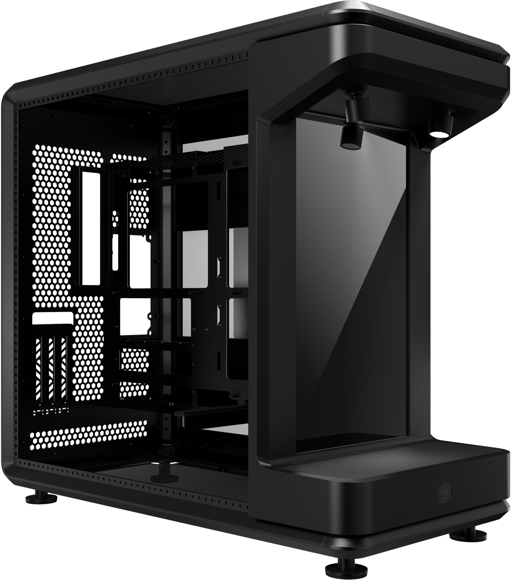 COOLER MASTER 360 STAGE LCD GAMING CASE - BLACK