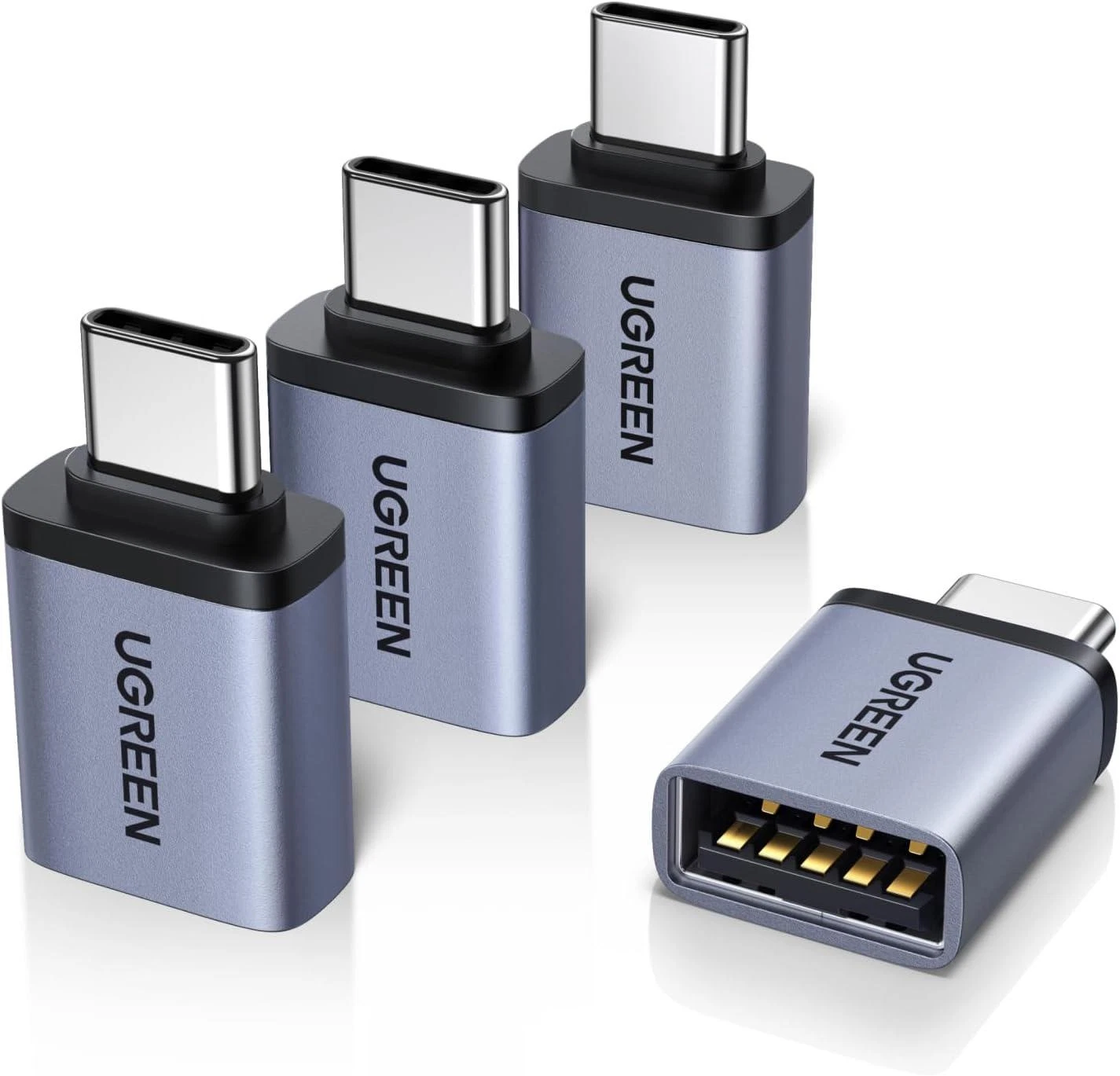 UGREEN USB-C Female to USB-A Male Adapter Set 3-Pack