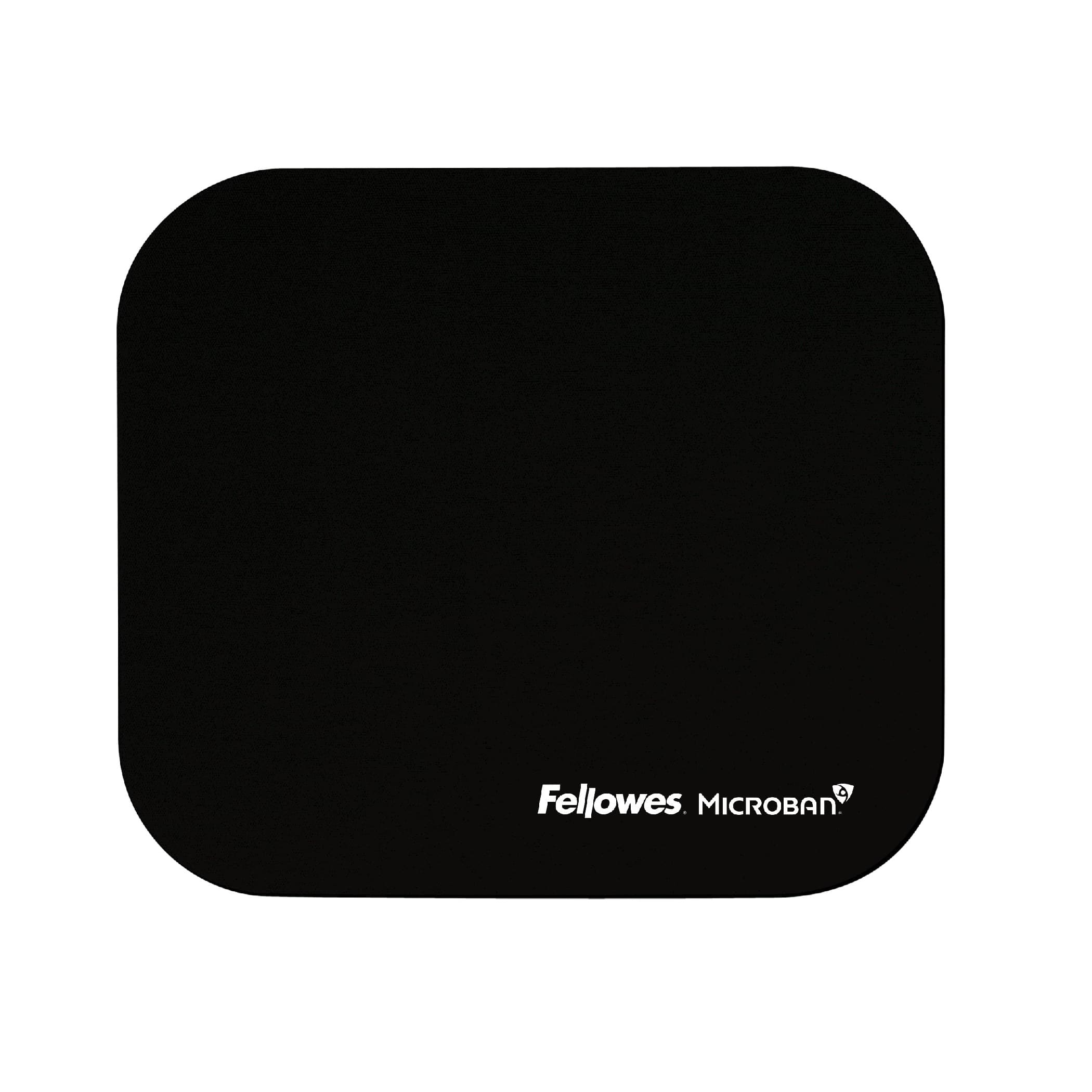 Fellowes Microban Mouse Pad - Black Fellowes Microban Mouse Pad - Black