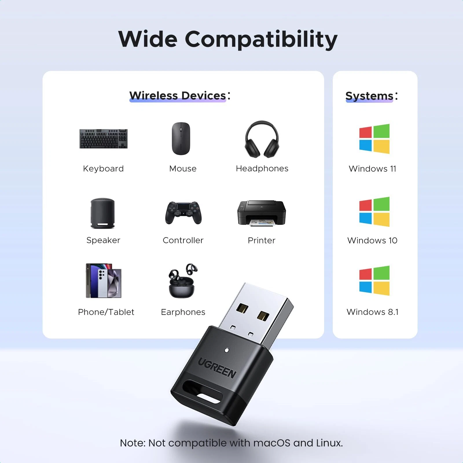 UGREEN CM748 Bluetooth 5.4 Adapter