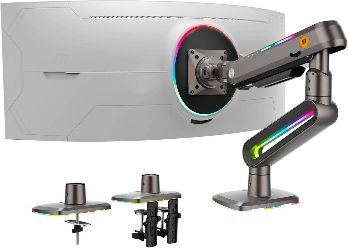 NB NORTH BAYOU F6 ERGONOMIC Monitor Arm for Screen up to 60 inches