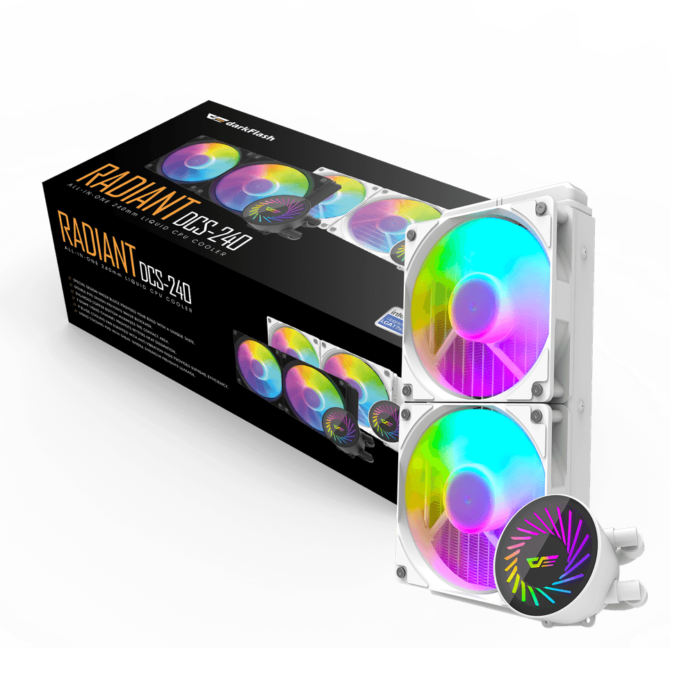 DARKFLASH Radiant DCS 240 Liquid CPU Cooler