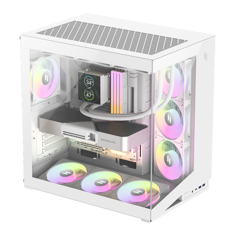 GAMAEMAX NEX C56 WH GAMINGN CASE
