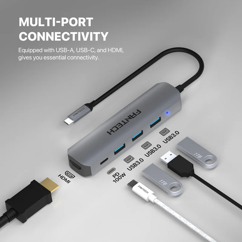 FANTECH HC052 NERALINK USB-C 5 IN 1