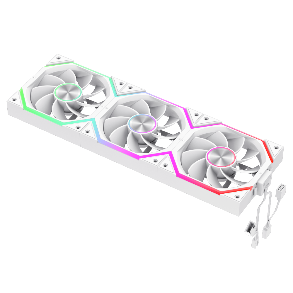 GAMEMAX FN12A-N2-WL-RW Reversible Blade Cooling Fan