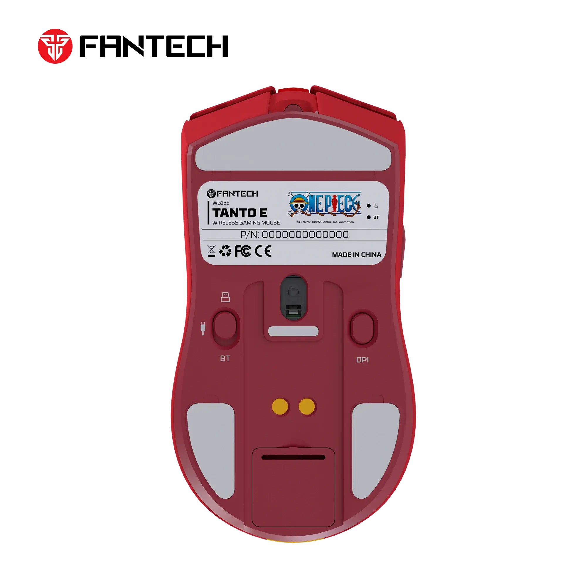 FANTECH TANTO WG13A Wireless Mouse – One Piece Luffy Edition