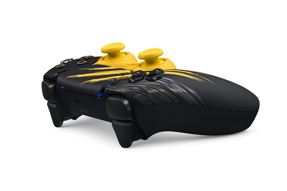 PlayStation DualSense® Wireless Controller - Marvel’s Wolverine Battle Yellow Limited Edition