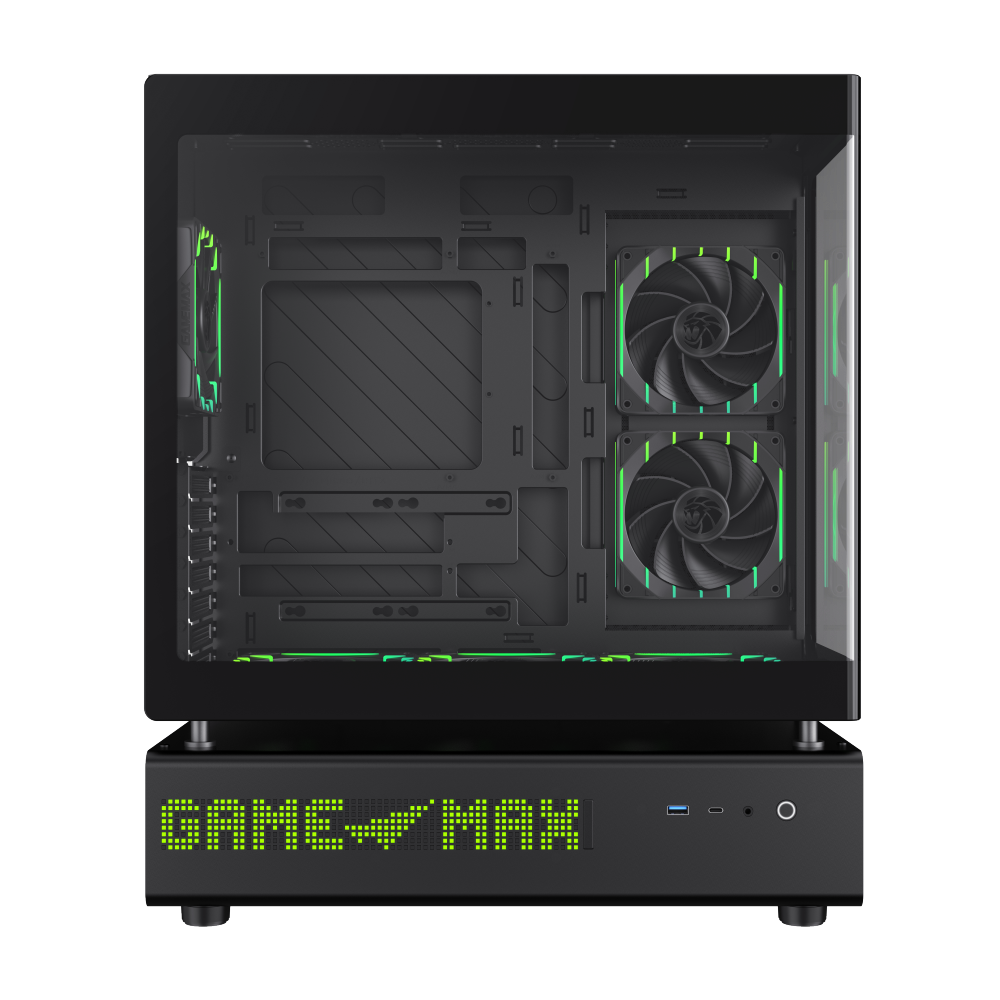 GAMEMAX N90 BG GAMING CASE BLACK