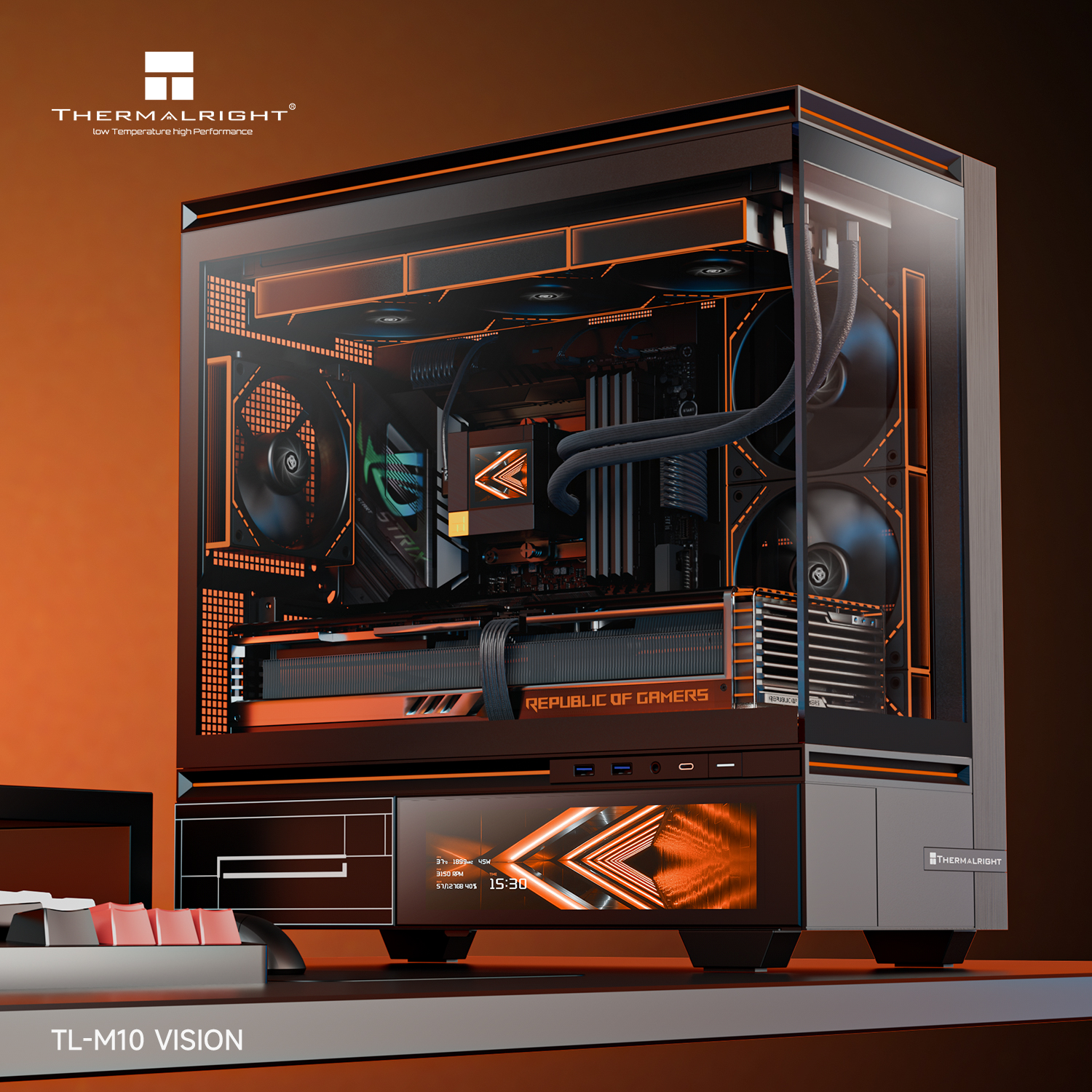 THERMALRIGHT M10 VISION mATX Mid Tower (9.16