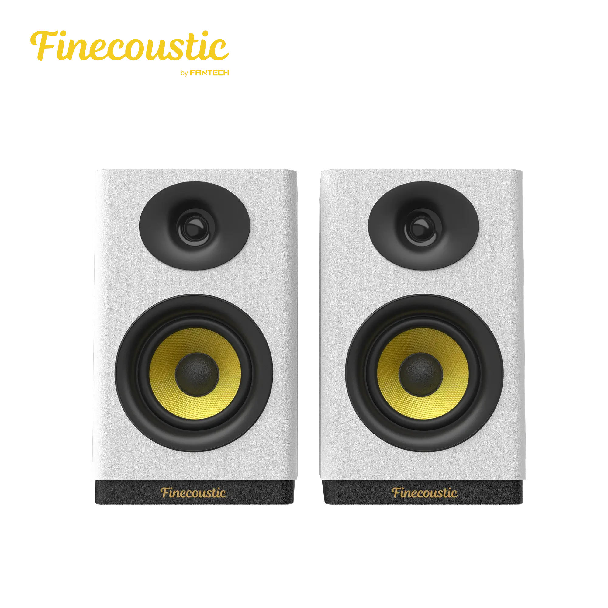 FANTECH FINECOUSTIC HAKO STUDIO 301 Bookshelf Speaker – White