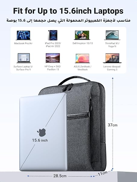 UGREEN Laptop Backpack B02 Dark Grey (Up to 15.6'')