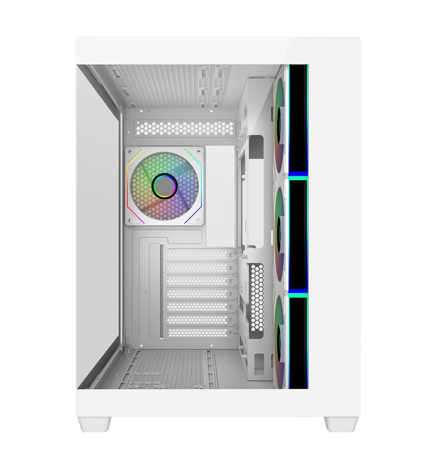 COOLER MASTER ELITE 681 GAMING CASE - WHITE
