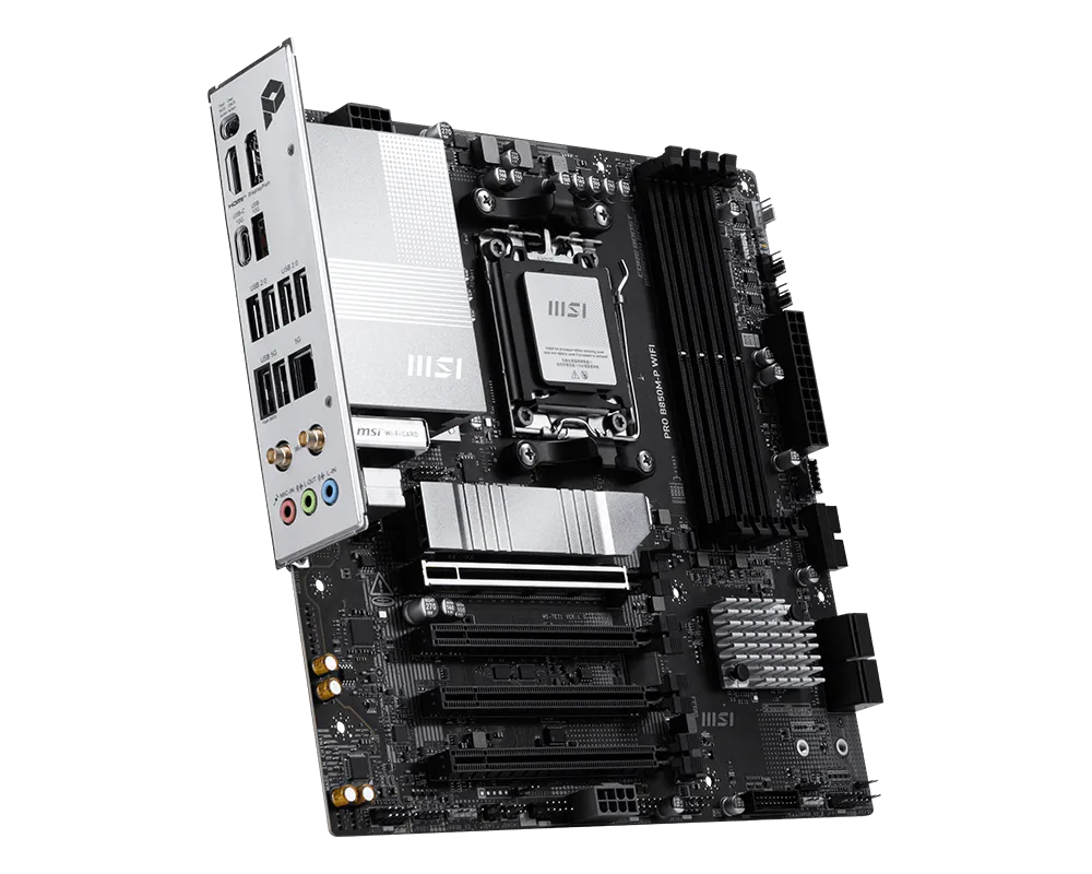MSI PRO B850M-P WIFI AM5 DDR5 M-ATX Motherboard