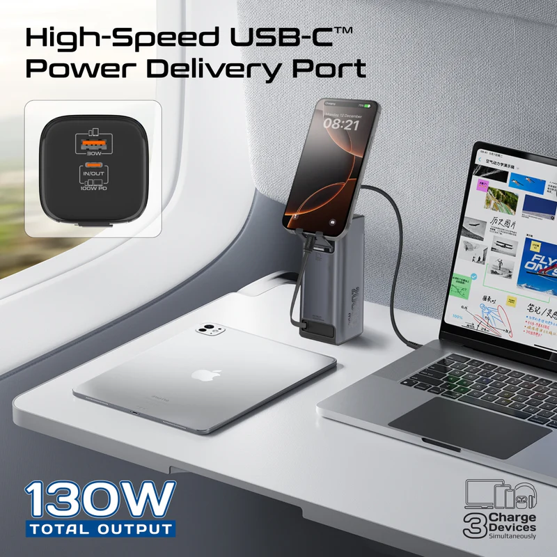 PROMATE POWER-BANK-20K-MAH-130W-TITAN-130RC (TITAN-130RC)