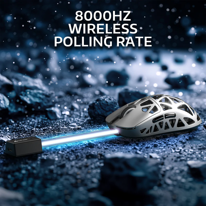 Attack Shark R2 Magnesium Pro Mouse -Silver Gray