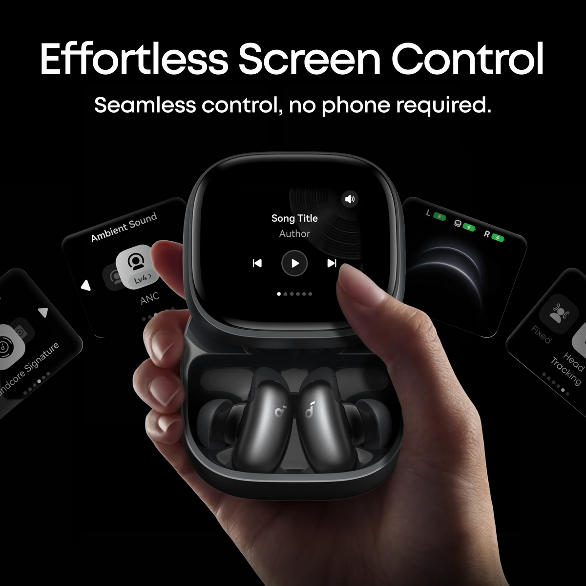 Anker Liberty 5 Pro Max | Earbuds with AI Note-Taker Smart Case