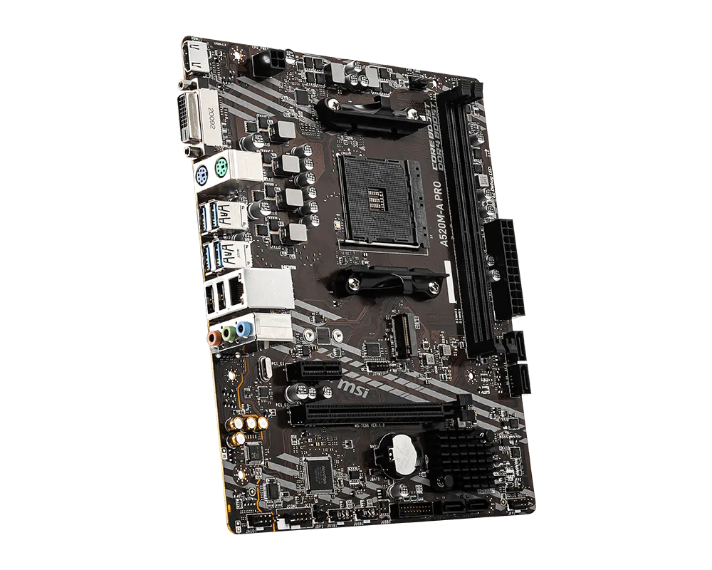 MSI A520-A PRO AMD AM4 MOTHERBOARD
