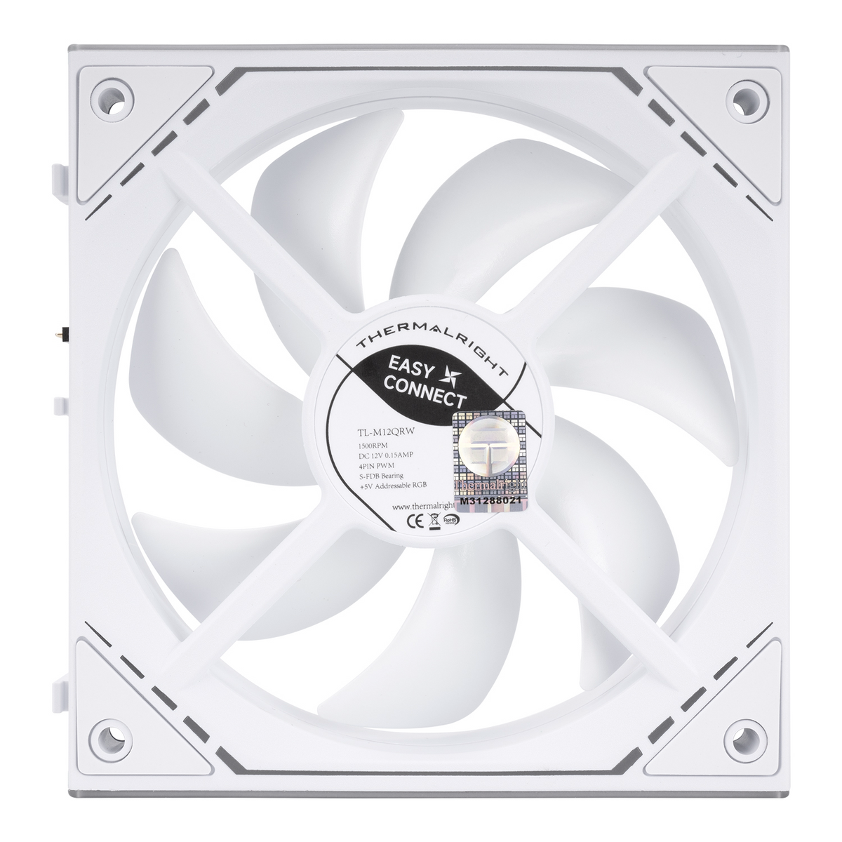 THERMALRIGHT TL-M12QR X3   120MM REVERSE AIR FLOW  ARGB FANS - WHITE