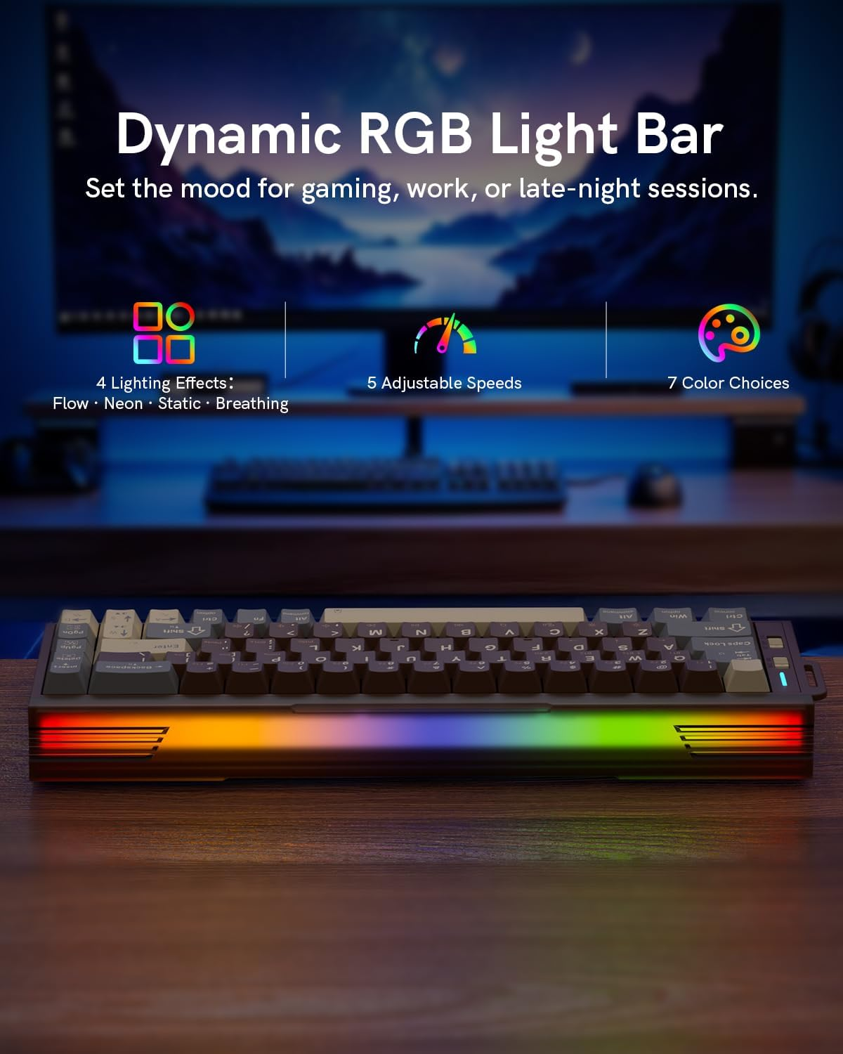 REDRAGON NOLAN K752 WIRELESS KEYBOARD