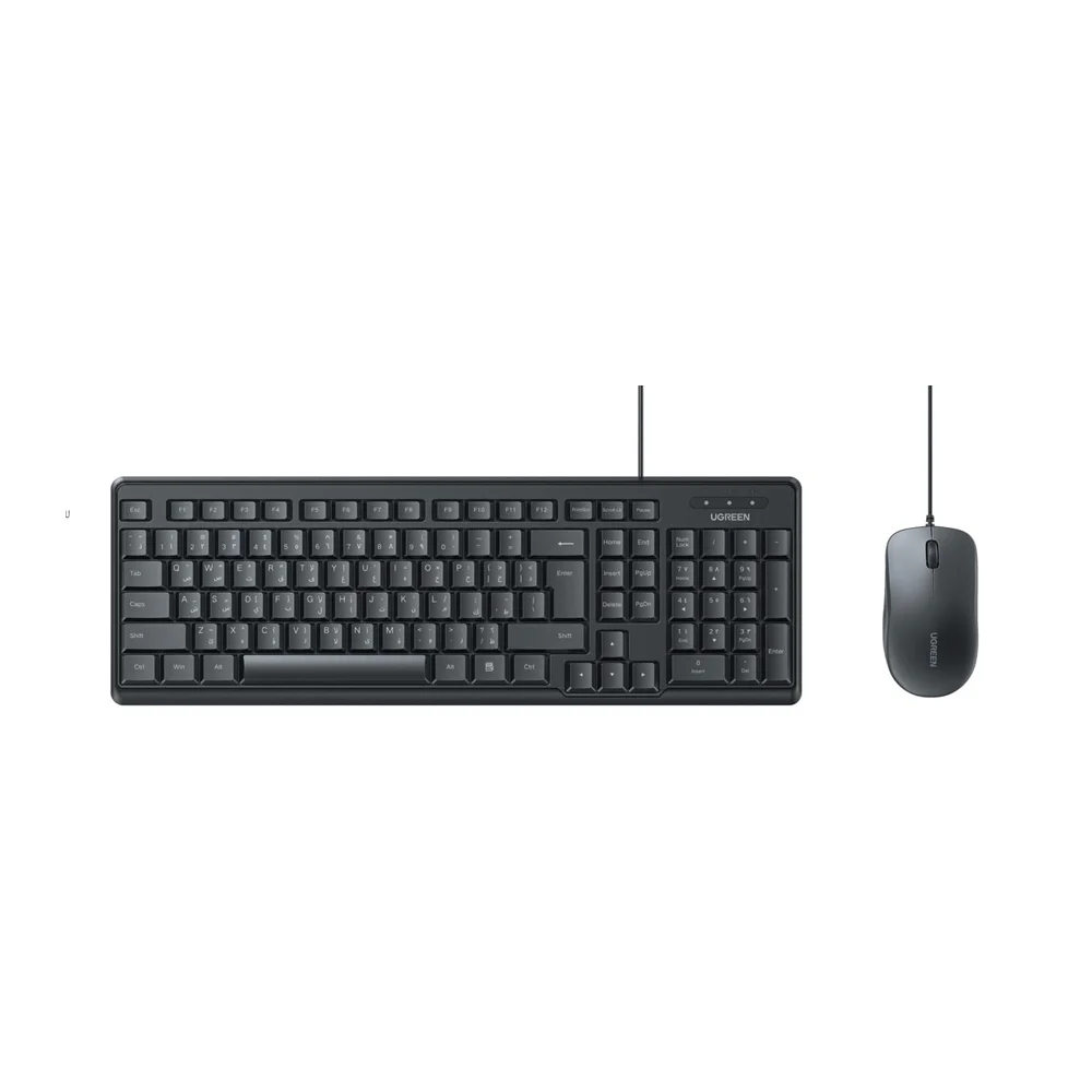 UGREEN MK330 KAYBOARD+MOUSE WIRED