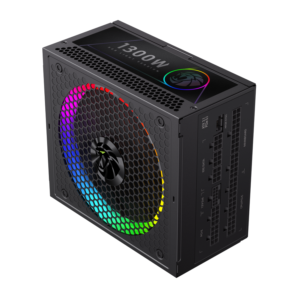 GAMEMAX RGB PRO 1300P BLACK  POWER SUPPLY