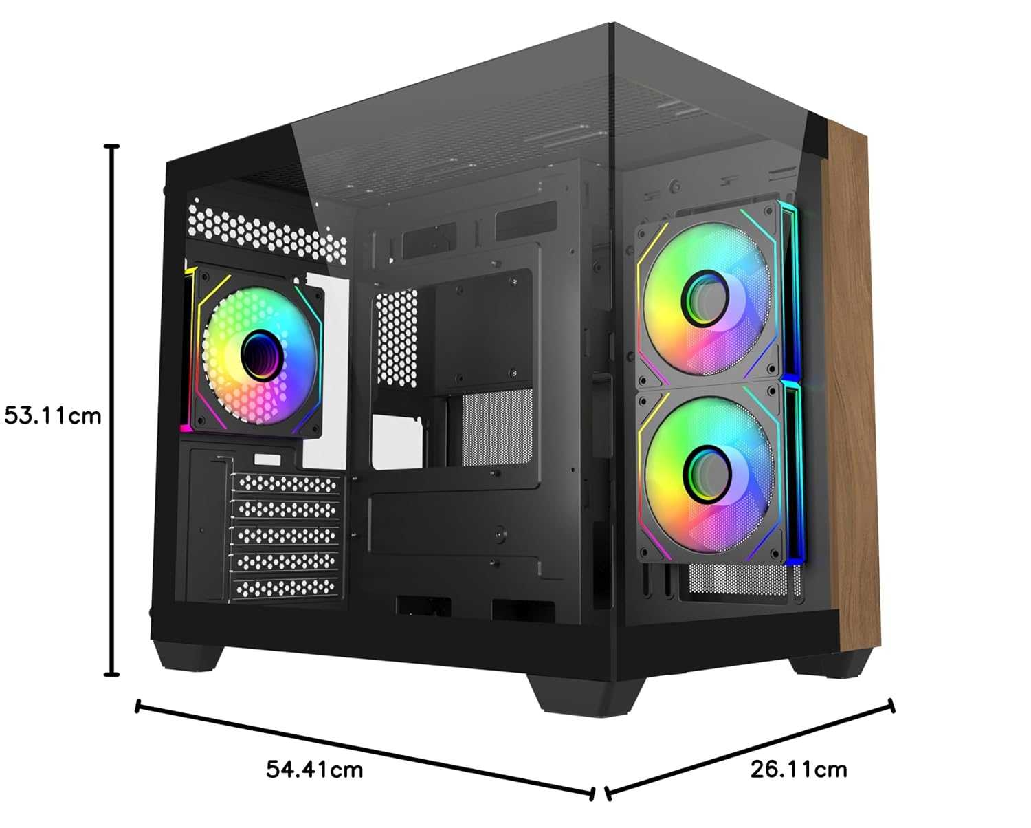 COOLER MASTER ELITE 481 GAMING CASE - BLACK