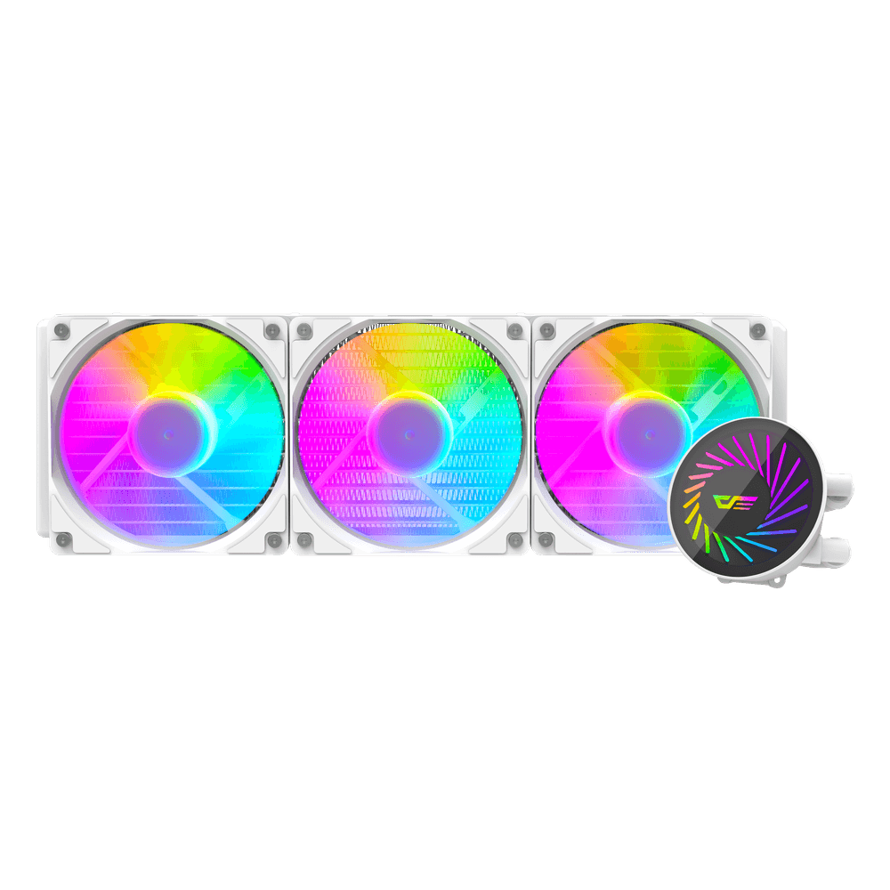 DARKFLASH Radiant DCS 360 Liquid CPU Cooler - White