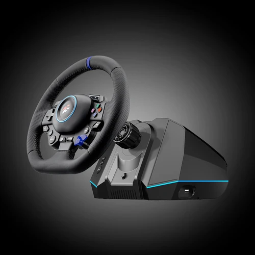 FlashFire F127 Monaco Racing Wheel with Gearbox & Pedals For PC, PS4, PS5