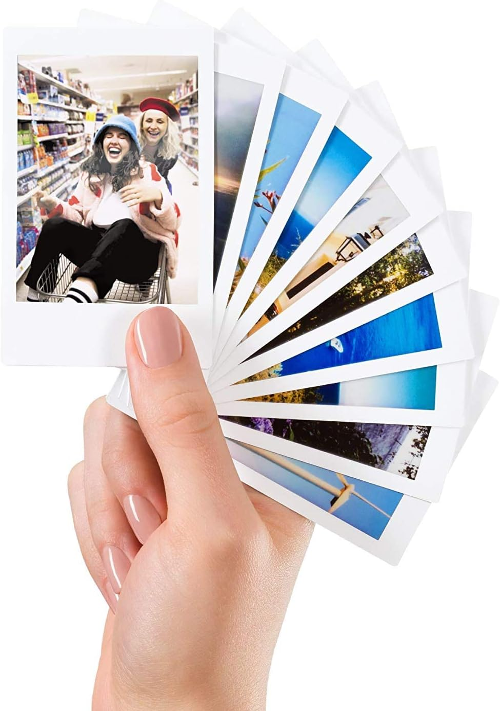 Fujifilm Instax Mini Instant Film Twin Pack (White)- 20 Sheet
