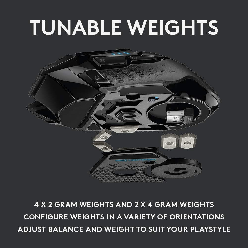 Logitech G502 LIGHTSPEED Wireless Gaming MouseHigh-precision Performance Gaming Mouse