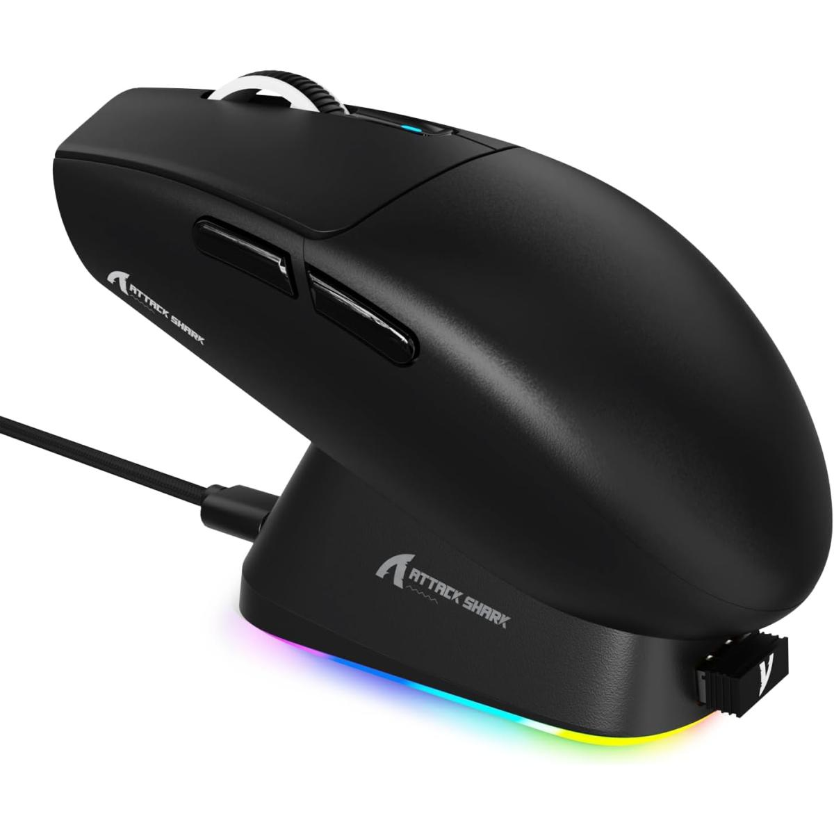 ATTACK SHARK G3 PRO Tri-mode Wireless Gaming Mouse - Black