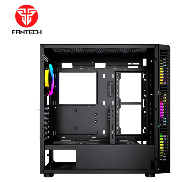 FANTECH HEXA XL CG82 RGB FAN FULL TOWER CASE BLACK