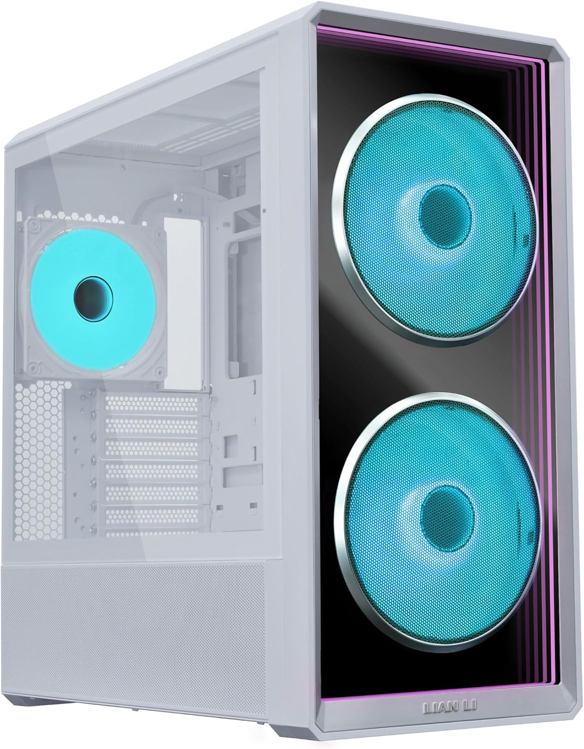 LIAN LI LANCOOL 217 INF CASE - (BLACK-WHITE)
