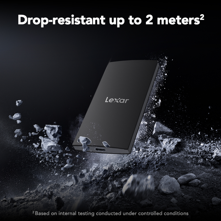 LEXAR SL300 PORTABLE SSD 2TB 1050MB READ/1000MB WRITE