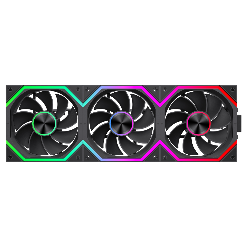 GAMEMAX FN12A-N2-WL-R Reversible Blade Cooling Fan