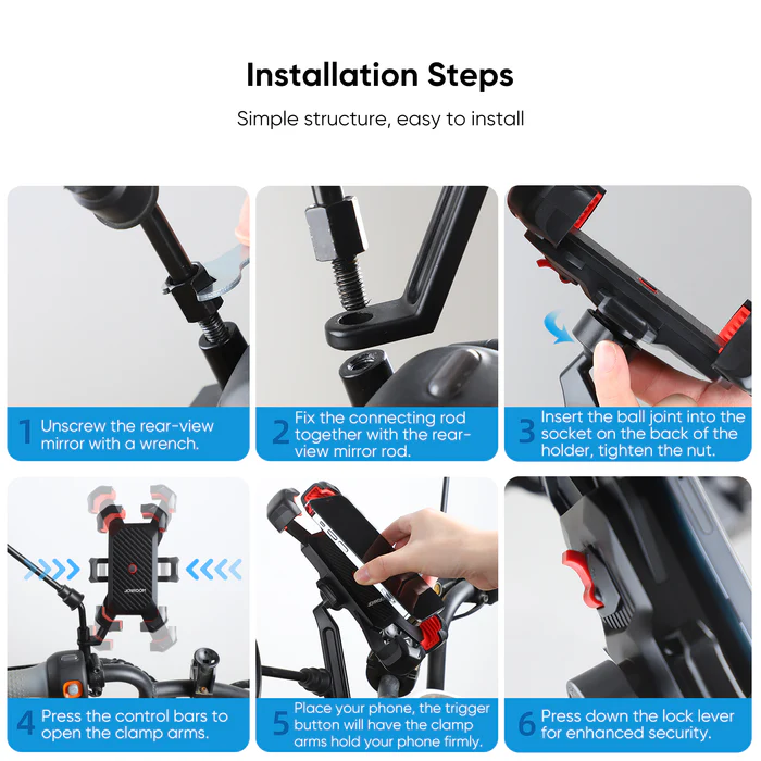 JOYROOM JR-ZS288 Bike Phone Mount