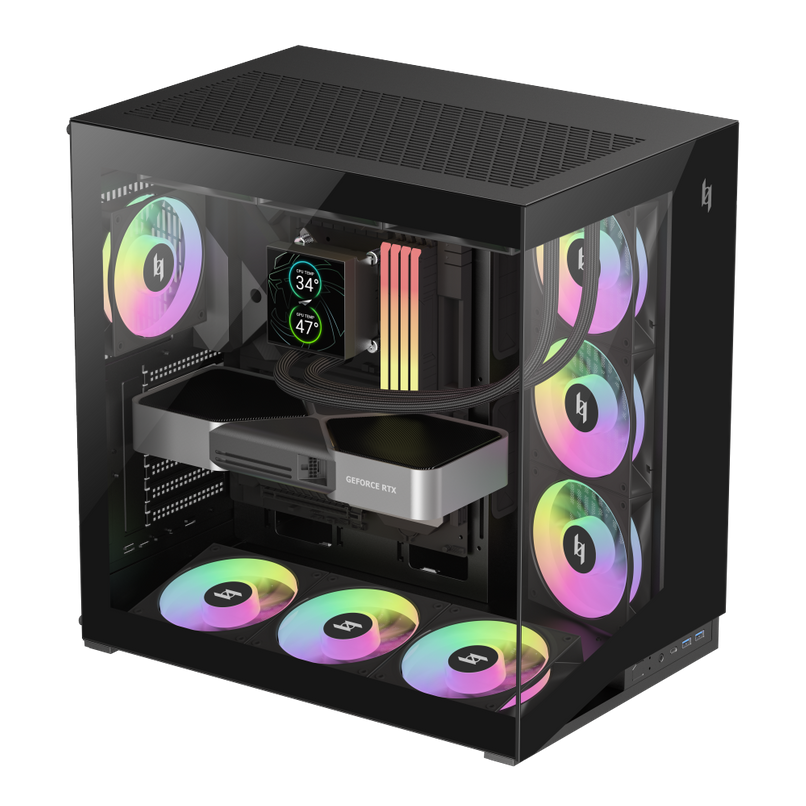 GAMEMAX NEX C56 BK GAMING CASE