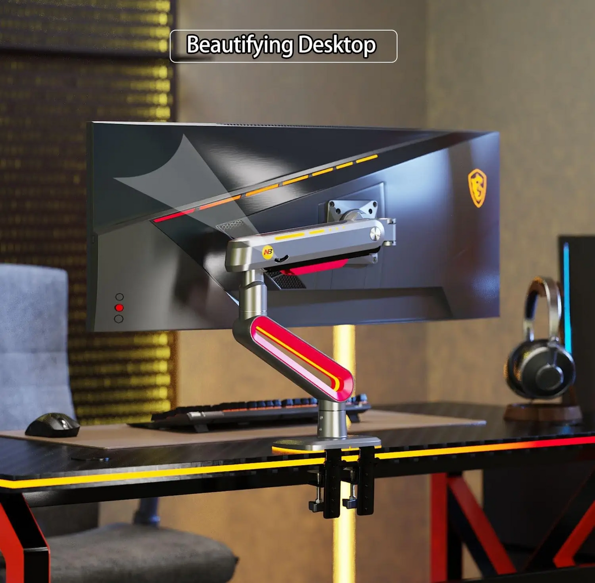 NB NORTH BAYOU L60 ERGONOMIC Monitor Arm for Screen up to 60 inches