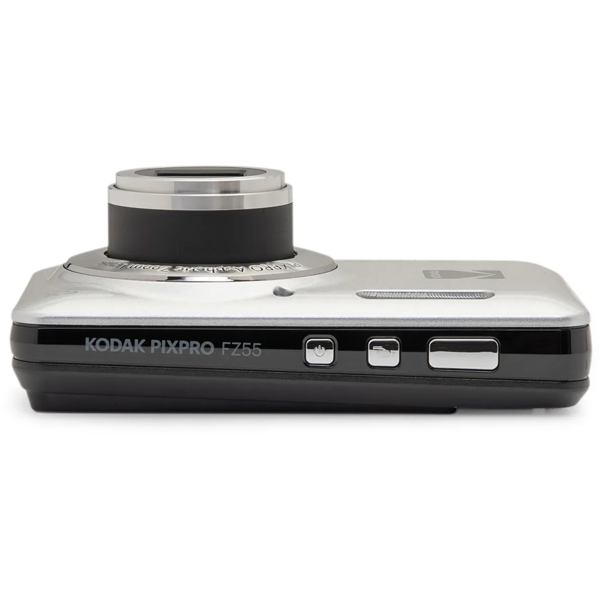 KODAK COMPACT DIGITAL CAMERA FZ55 5X OPTICAL ZOOM CMOS LI-ION BATTERY SILVER