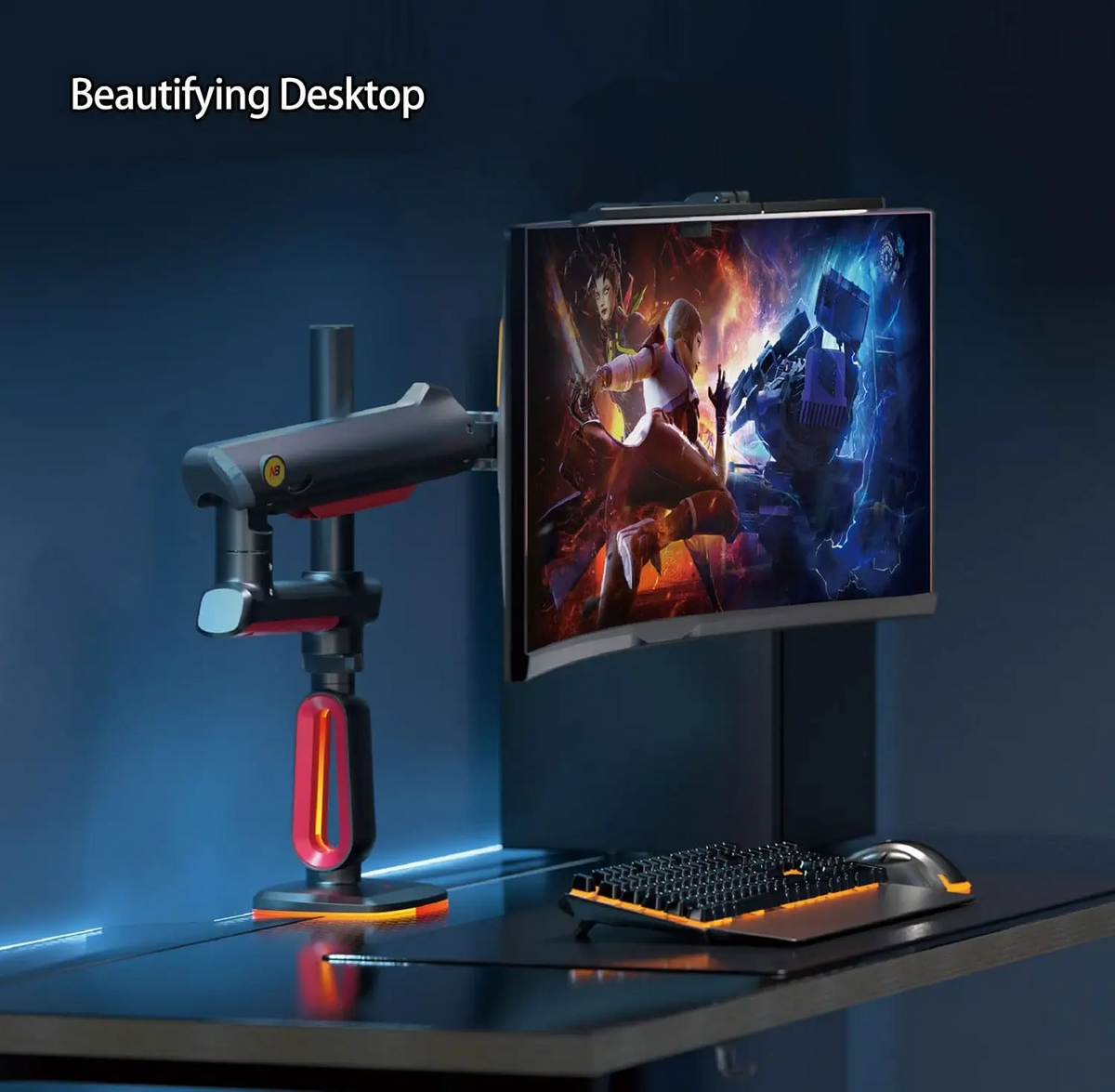 NB NORTH BAYOU L70 ERGONOMIC Monitor Arm for Screen up to 60 inches
