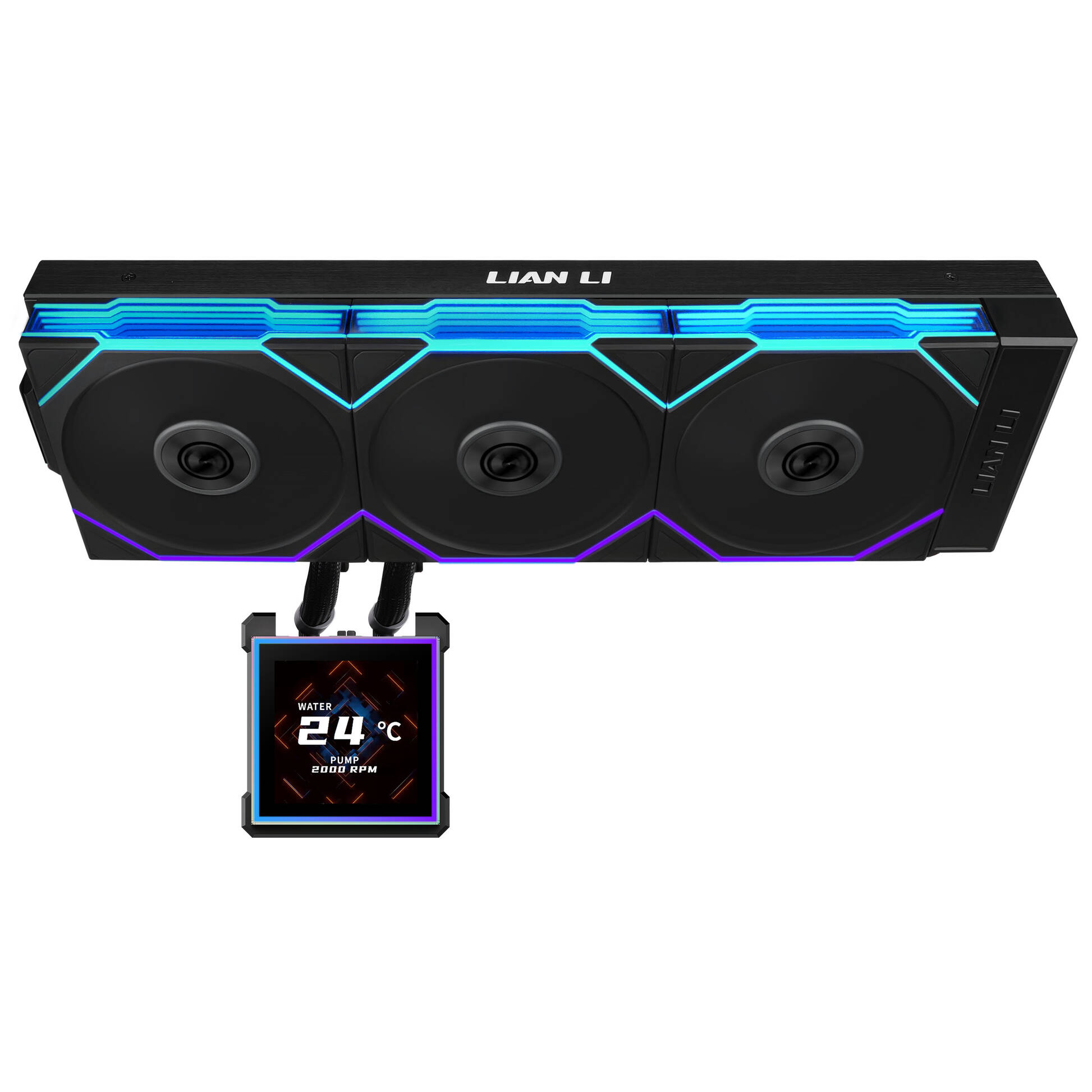 LIAN LI HYDROSHIFT II LCD-S 360TL CPU WATER COOLING BLACK