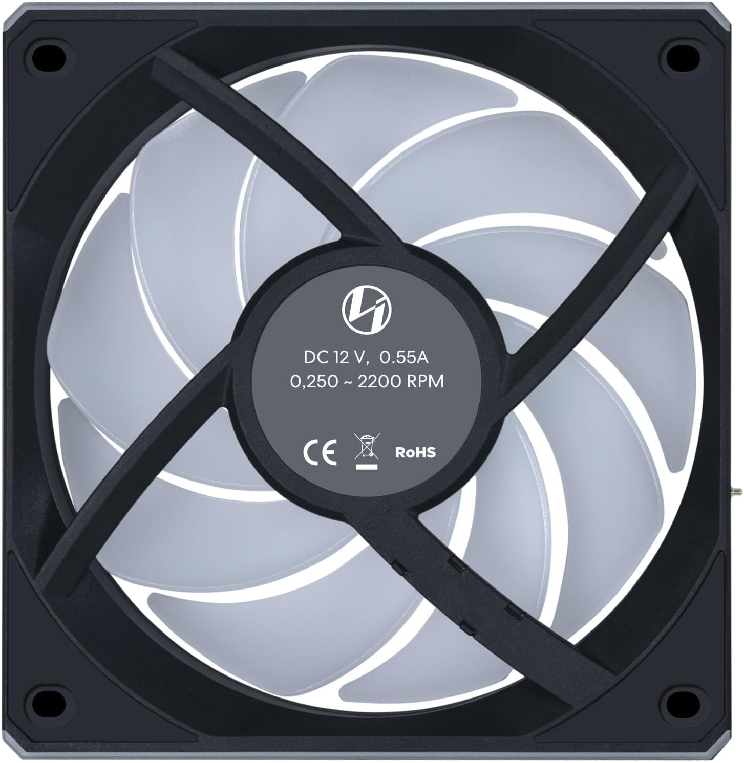 Lian Li UNI Fan CL120 ARGB 120mm PWM Fans (Fan Direction:Revers/Normal)