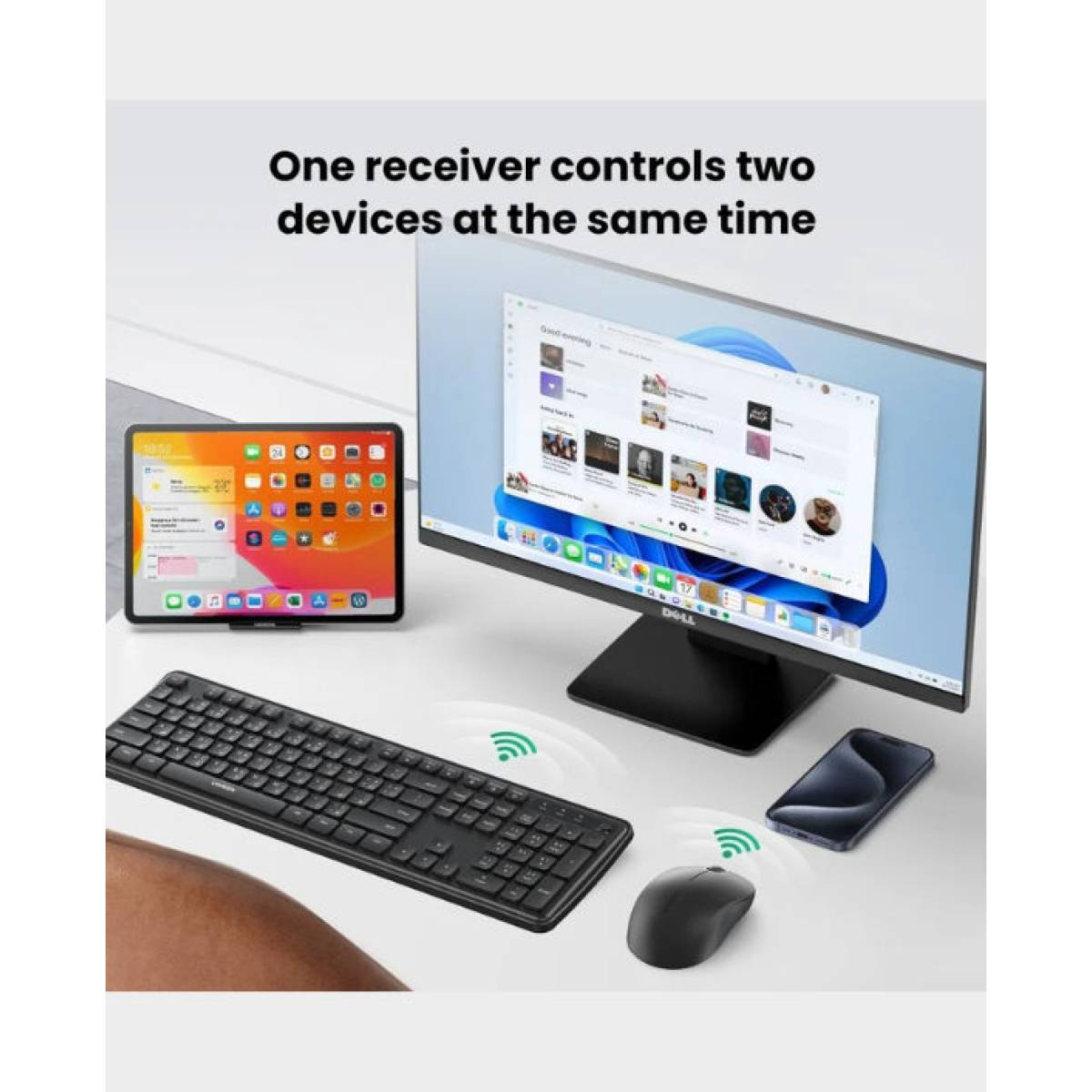 UGREEN MK331 Wireless 2.4G Keyboard & Mouse