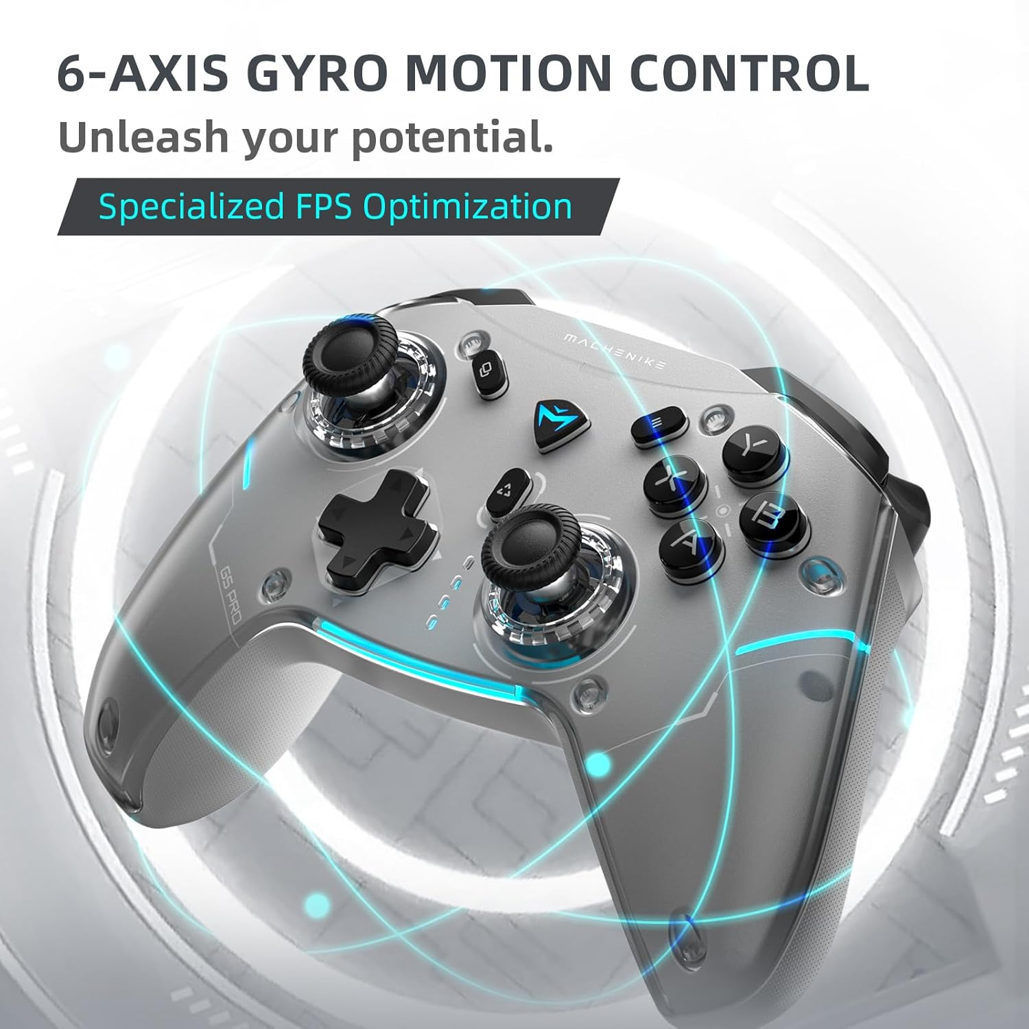 Machenike G5PRO Max SE 1000HZ Wireless Gaming Controller