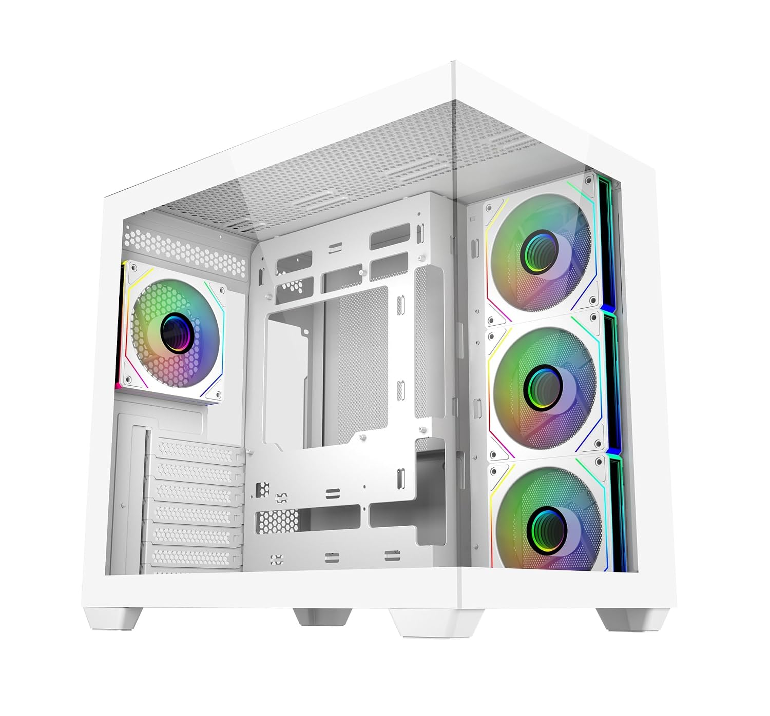 COOLER MASTER ELITE 681 GAMING CASE - WHITE