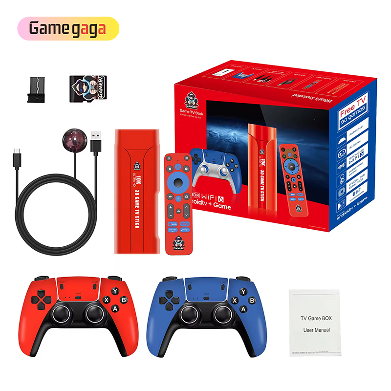G1 Game Stick TV Stick 2-in-1 with 36,000 Built-in Games